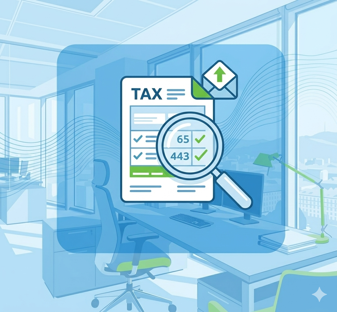 Icona Dichiarazioni Fiscali